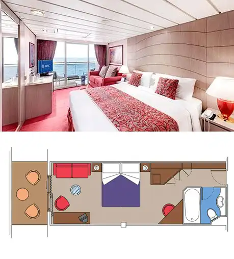 opera suite kabina